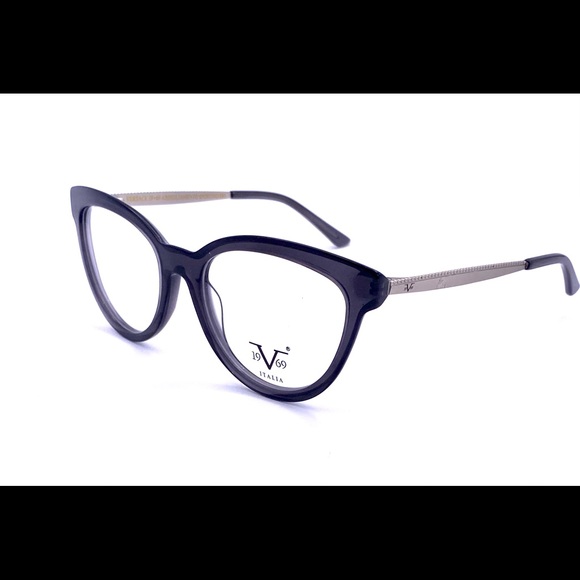 Black Versace Women's Glasses - Black Frame & Gunmetal Silver - Picture 12 of 13